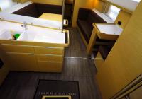 barcha a vela yacht a vela Elan 45 impression interno cambusa